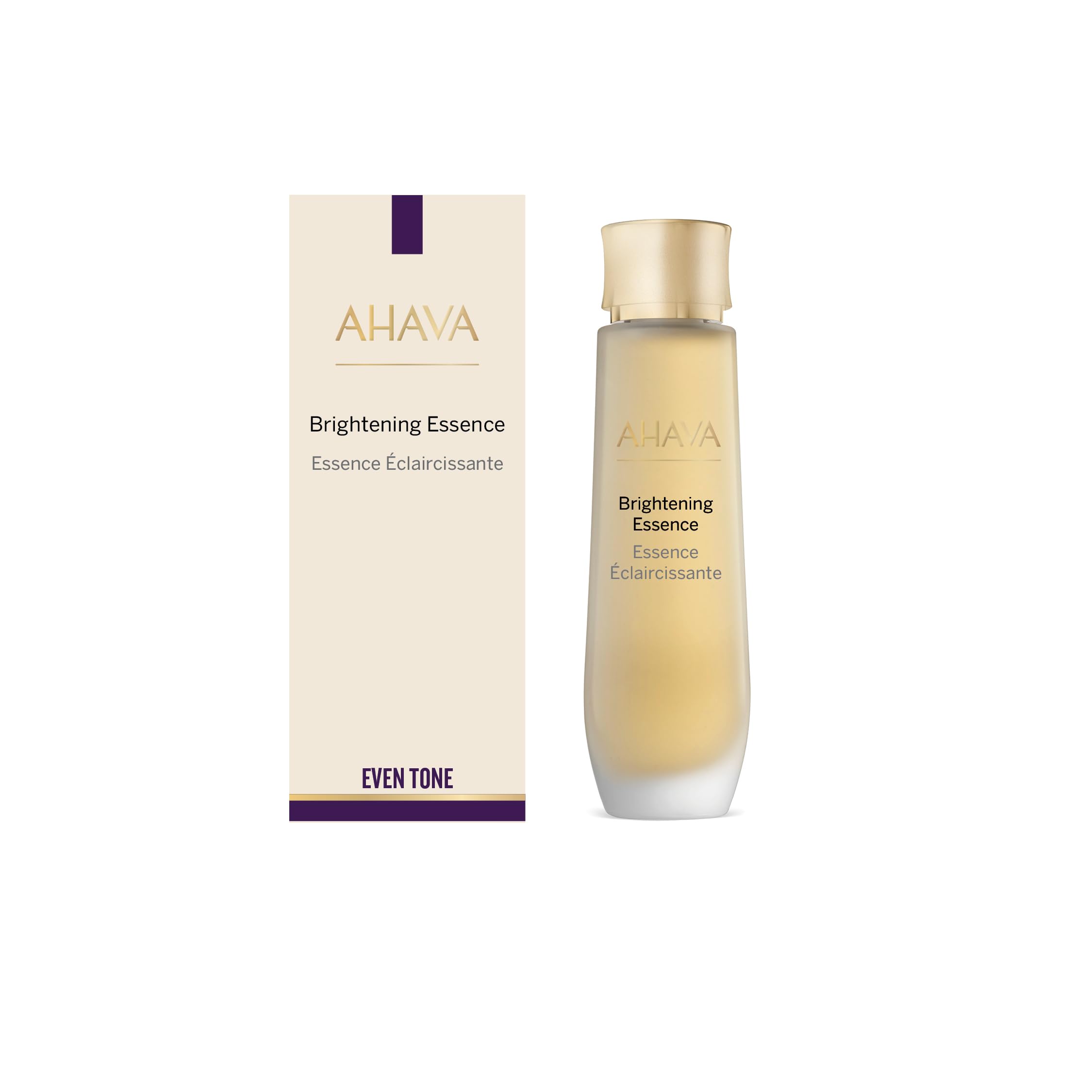 AHAVA Time To Smooth Age Control Even Tone Essence - Lightweight Essence to Prime Skin Boosting Performance & Absorption of Nextly Skincare Products, with Osmoter, Lotus & Hyaluronic Acid, 3.4 Fl.Oz